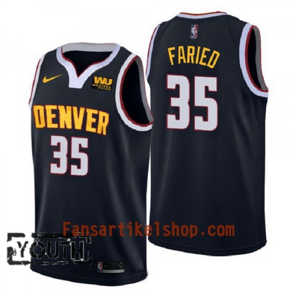 Denver Nuggets Trikot Kenneth Faried 35 2018-2019 Nike Navy Swingman - Kinder Denver Nuggets Trikot Kenneth Faried 35 2018-2019 Nike Navy Swingman - Kinder
